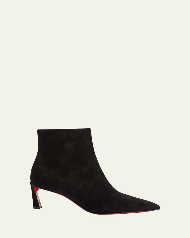 Condora Suede Red Sole Ankle Booties